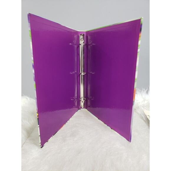 Harley Davidson Motorcycles 3 Ring Binder Trapper Keeper Vintage w/folders - Picture 4 of 8